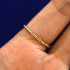 Gemstone Ouroboros Snake Ring