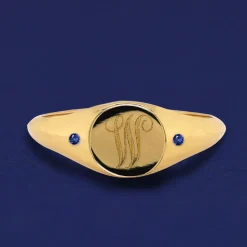 Gemstone Signet Ring