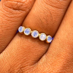 5 Gemstones Ring