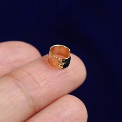 Hammered Wide Cuff