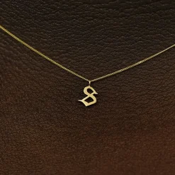 Initial Charm Necklace