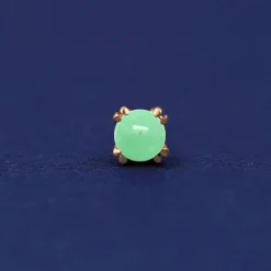 Jade Flatback Piercing