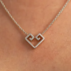 Large Chere Heart Necklace
