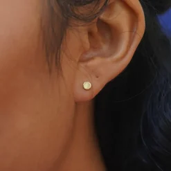 Large Circle Earring