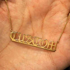 Large Custom Nameplate