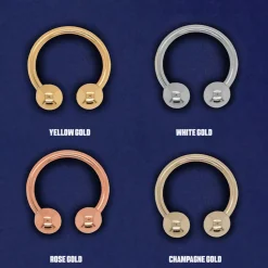 Large Horseshoe Piercing