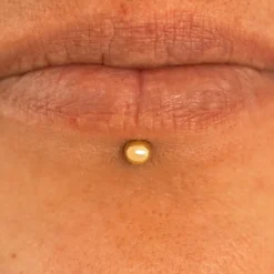 Large Labret Piercing