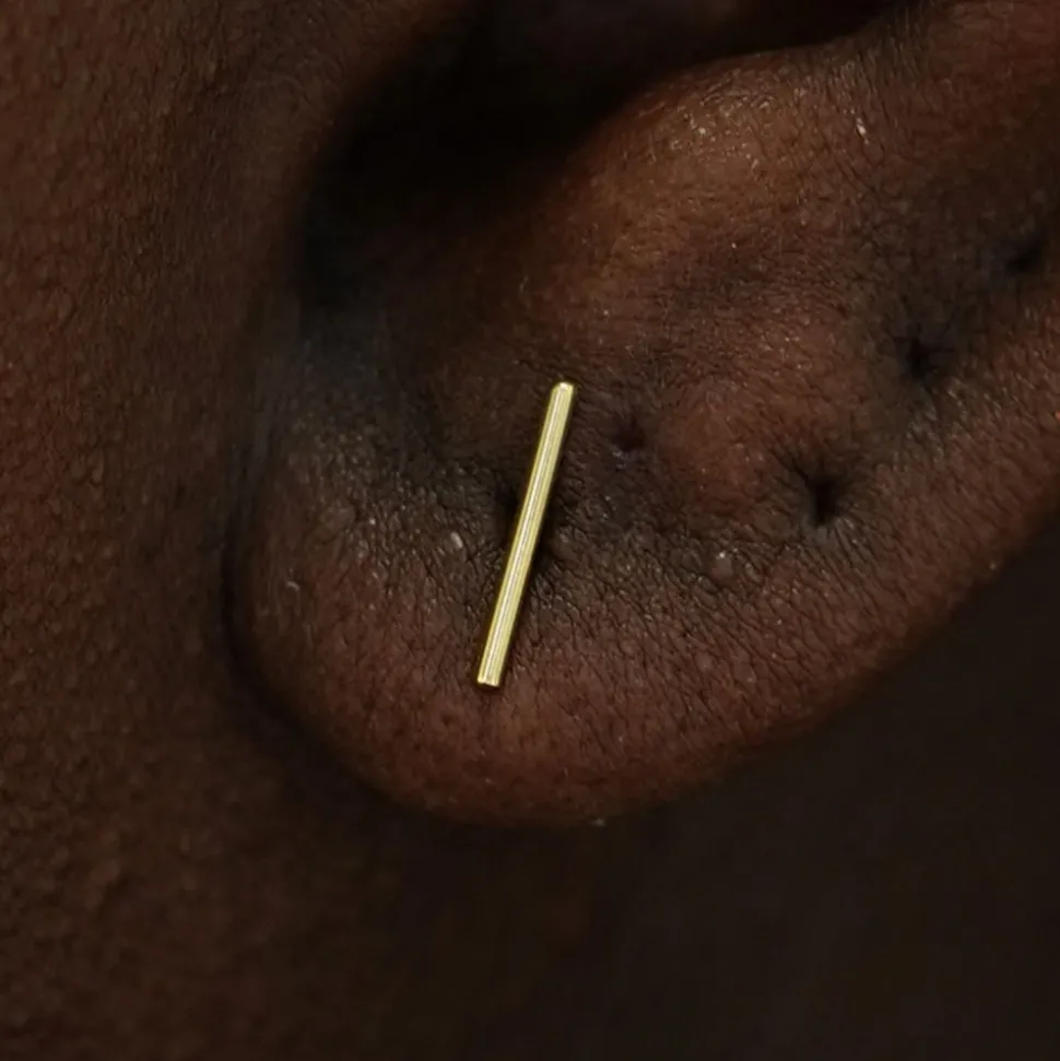Large Line Earring