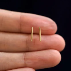 Large Line Earring