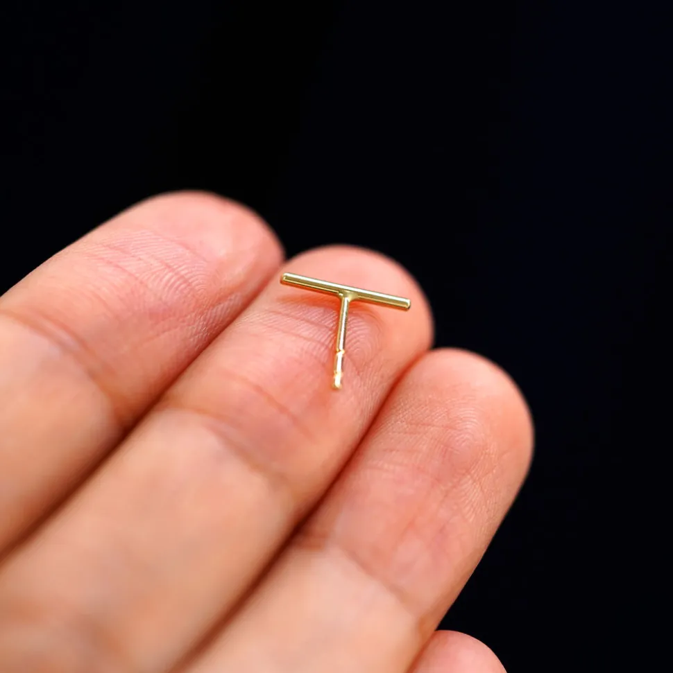 Large Line Earring