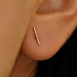 Large Line Earring