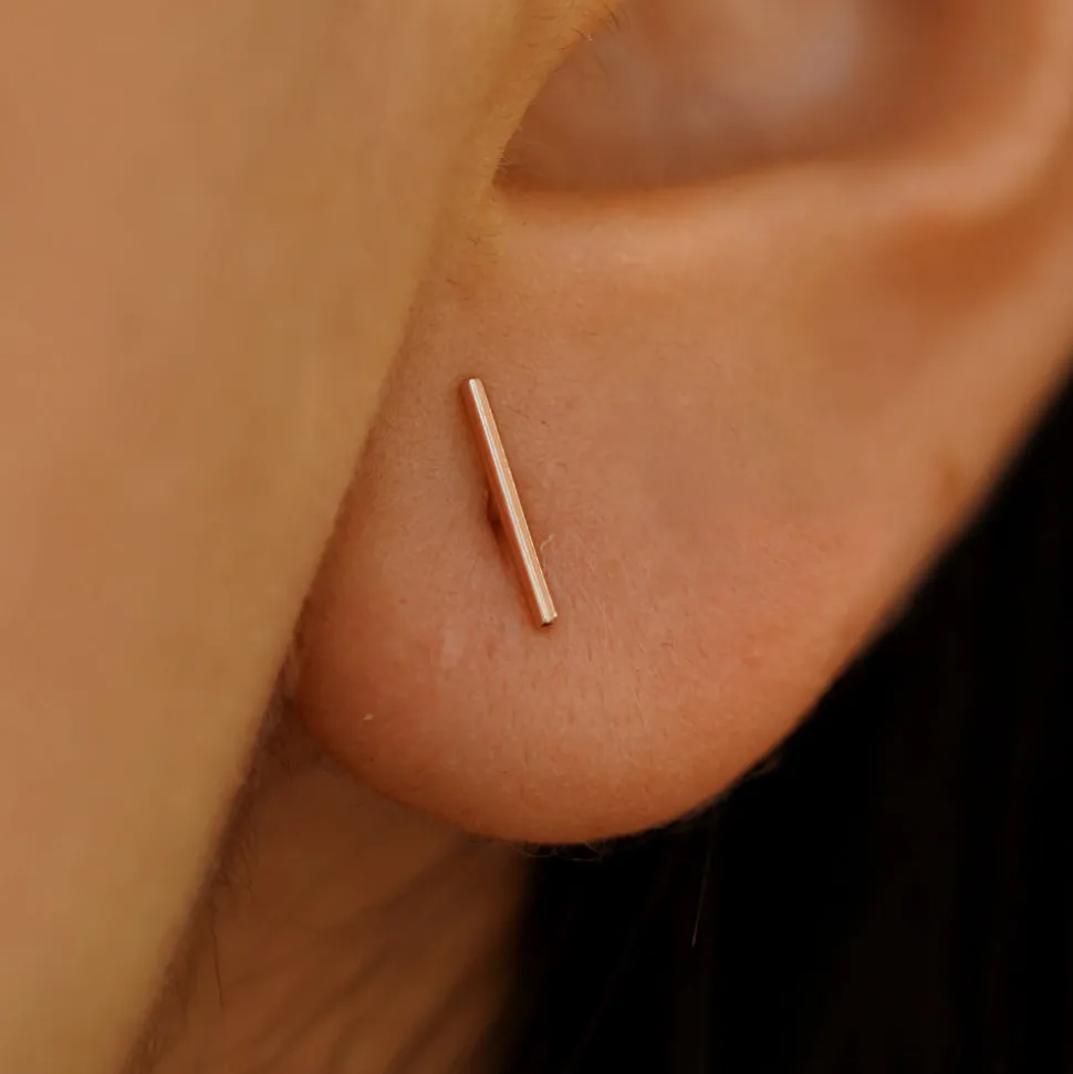 Large Line Earring