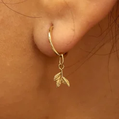 3 Leaves Charm