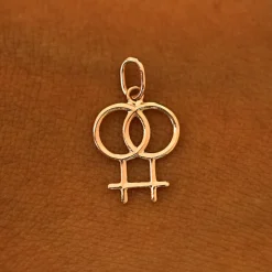 Lesbian Symbol Charm