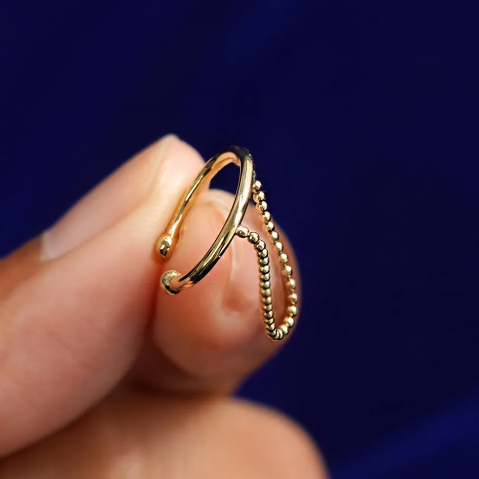 Line Cuff With Chain