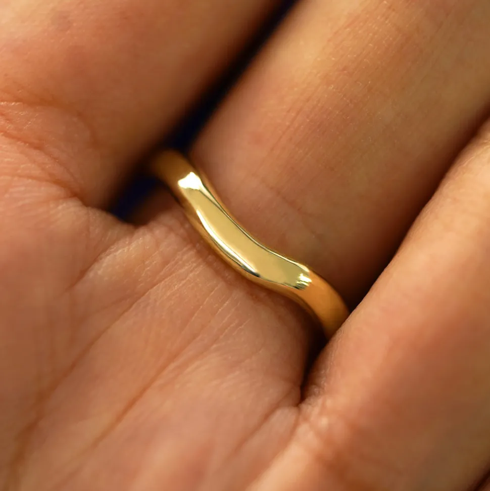 Marquise Lab Diamond Melted Ring