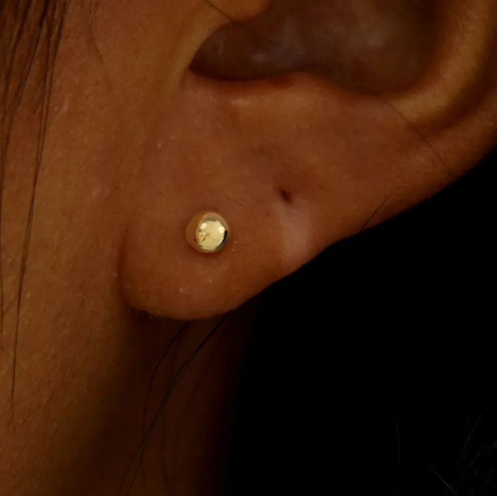 Medium Ball Earring