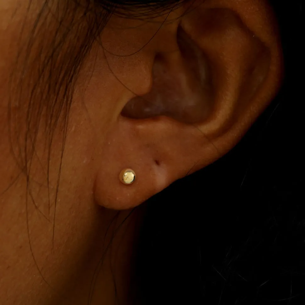 Medium Ball Earring