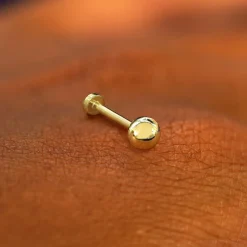 Medium Ball Flatback Piercing