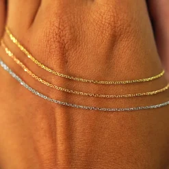 Medium Cable Anklet