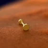 Medium Circle Flatback Piercing