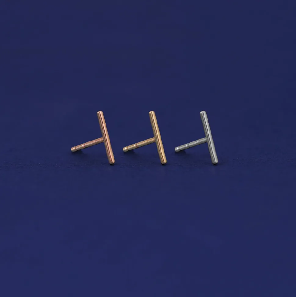 Medium Line Earring