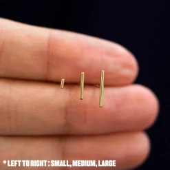 Medium Line Earring
