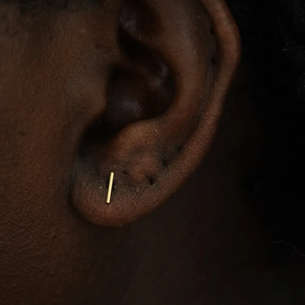 Medium Line Earring