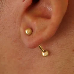 Medium Straight Barbell Piercing