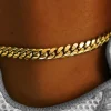 Miami Cuban Anklet