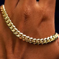 Miami Cuban Anklet