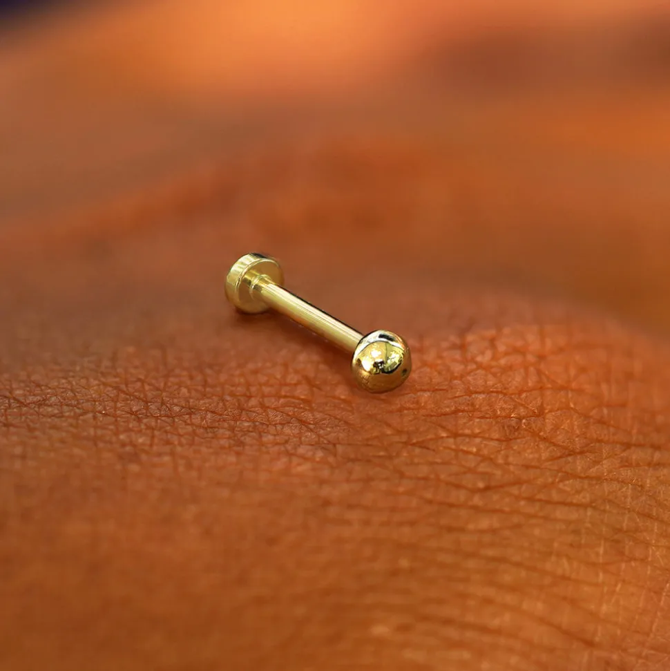 Mini Ball Flatback Piercing
