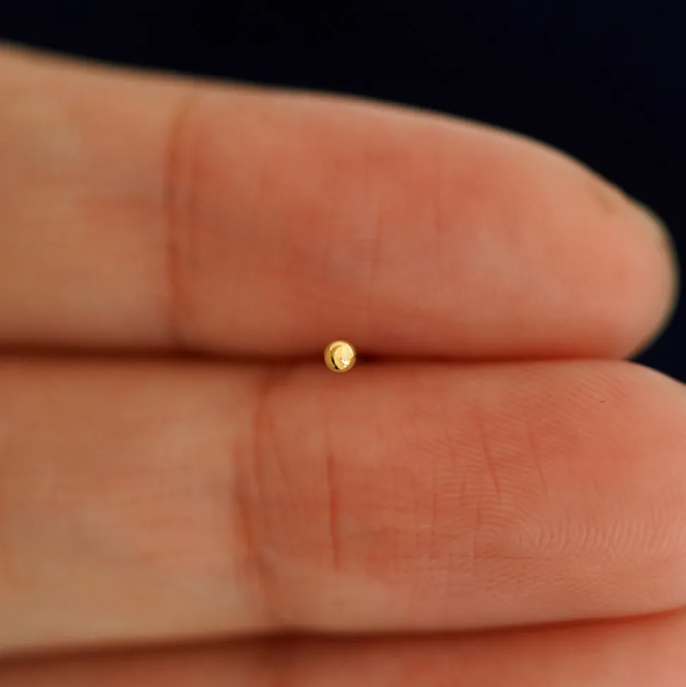 Mini Ball Flatback Piercing