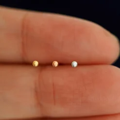 Mini Ball Flatback Piercing