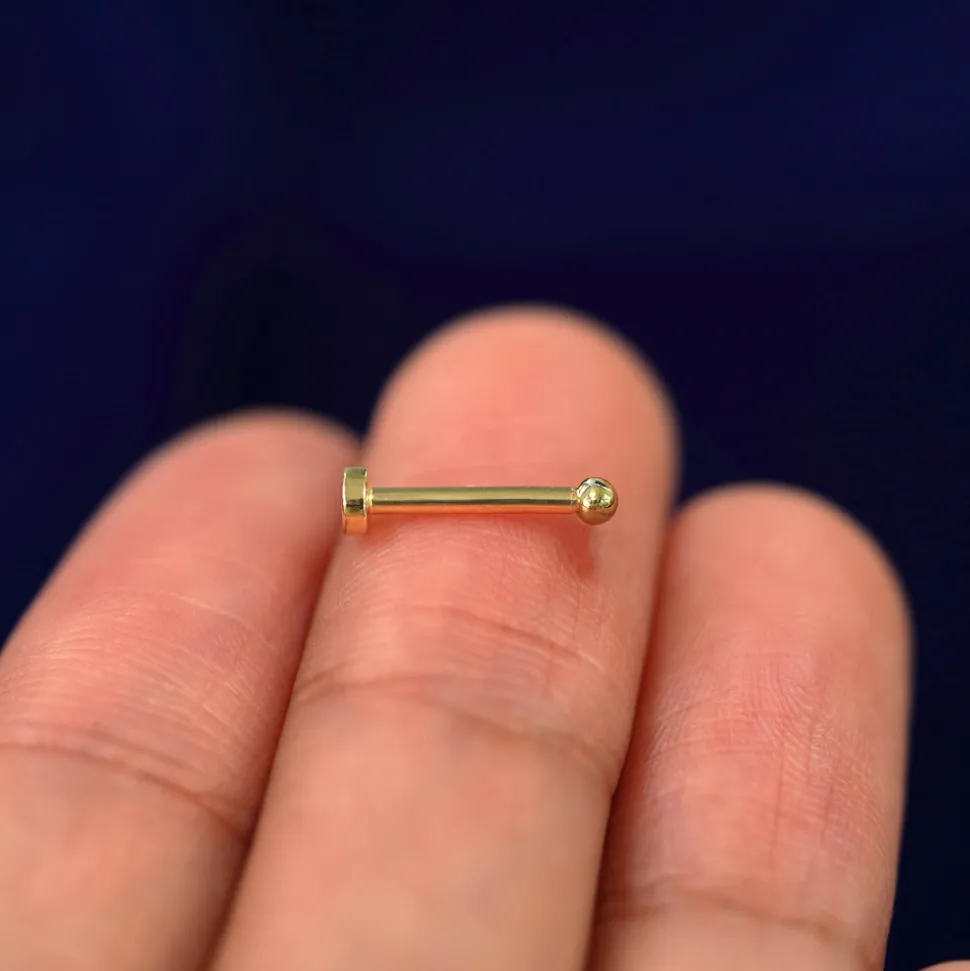 Mini Ball Flatback Piercing