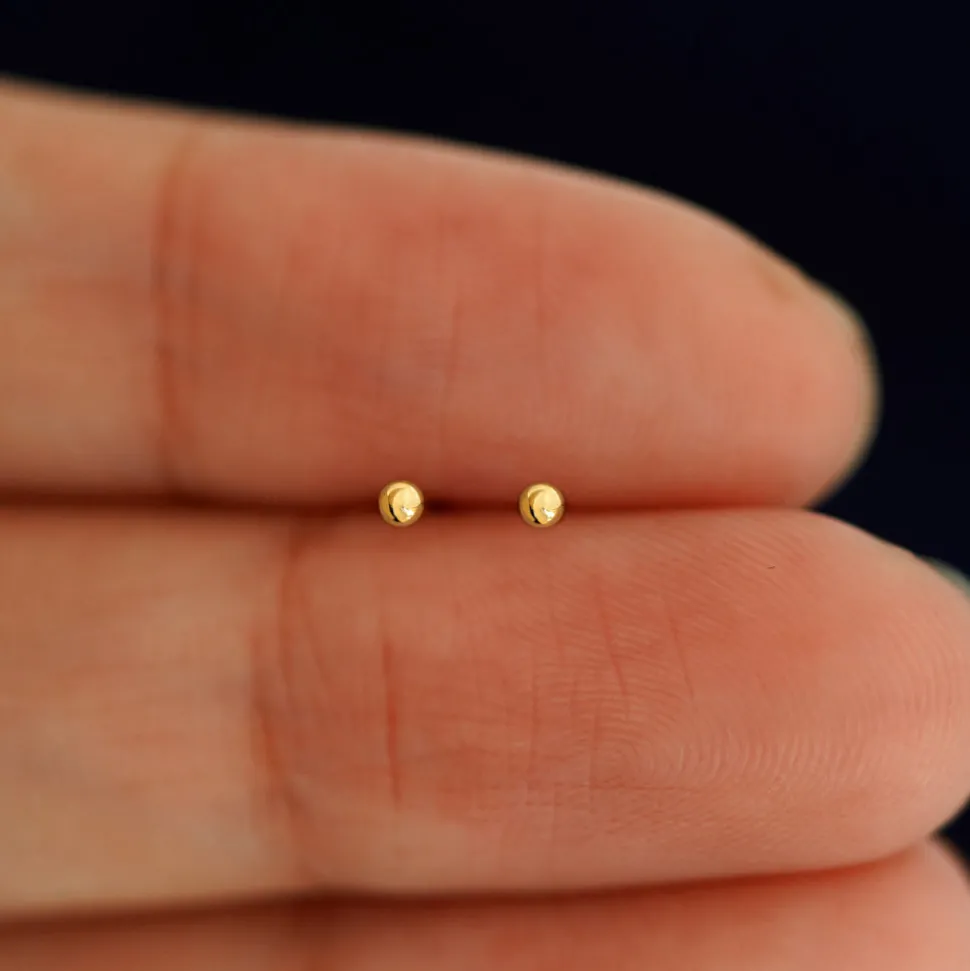 Mini Ball Flatback Piercing