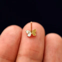 Mini Butterfly Earring