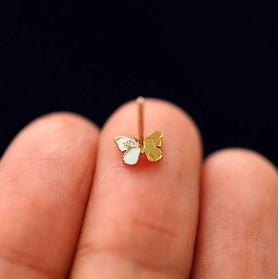 Mini Butterfly Earring