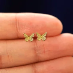 Mini Butterfly Earring