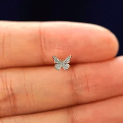Mini Butterfly Earring