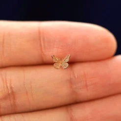 Mini Butterfly Earring