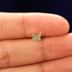 Mini Butterfly Earring