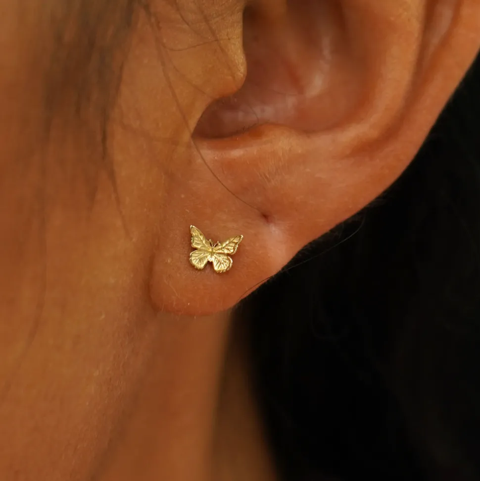 Mini Butterfly Earring