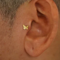 Mini Butterfly Flatback Piercing
