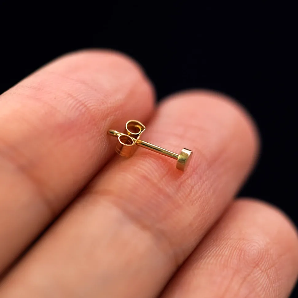 Mini Circle Earring