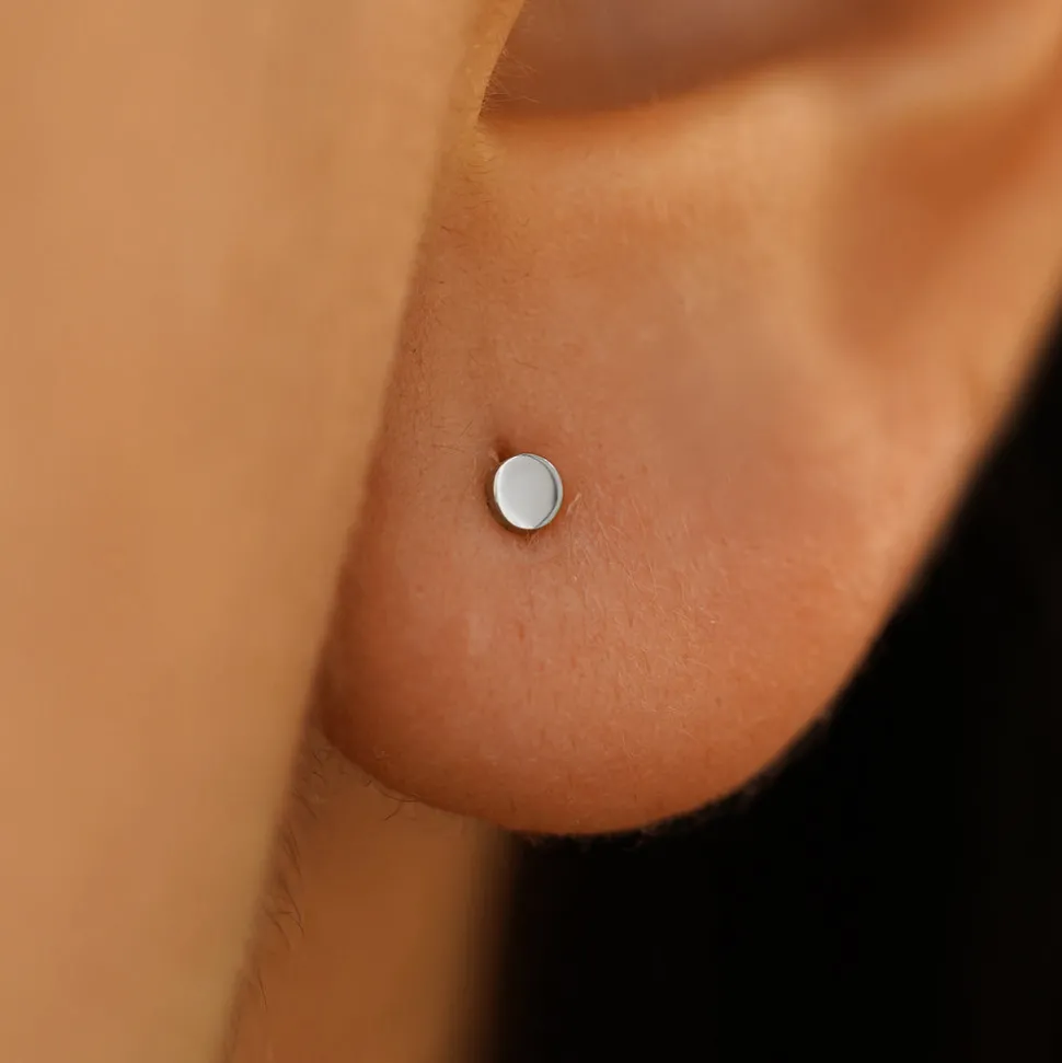Mini Circle Earring