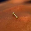 Mini Circle Flatback Piercing