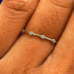 Mini Diamond Bubble Ring