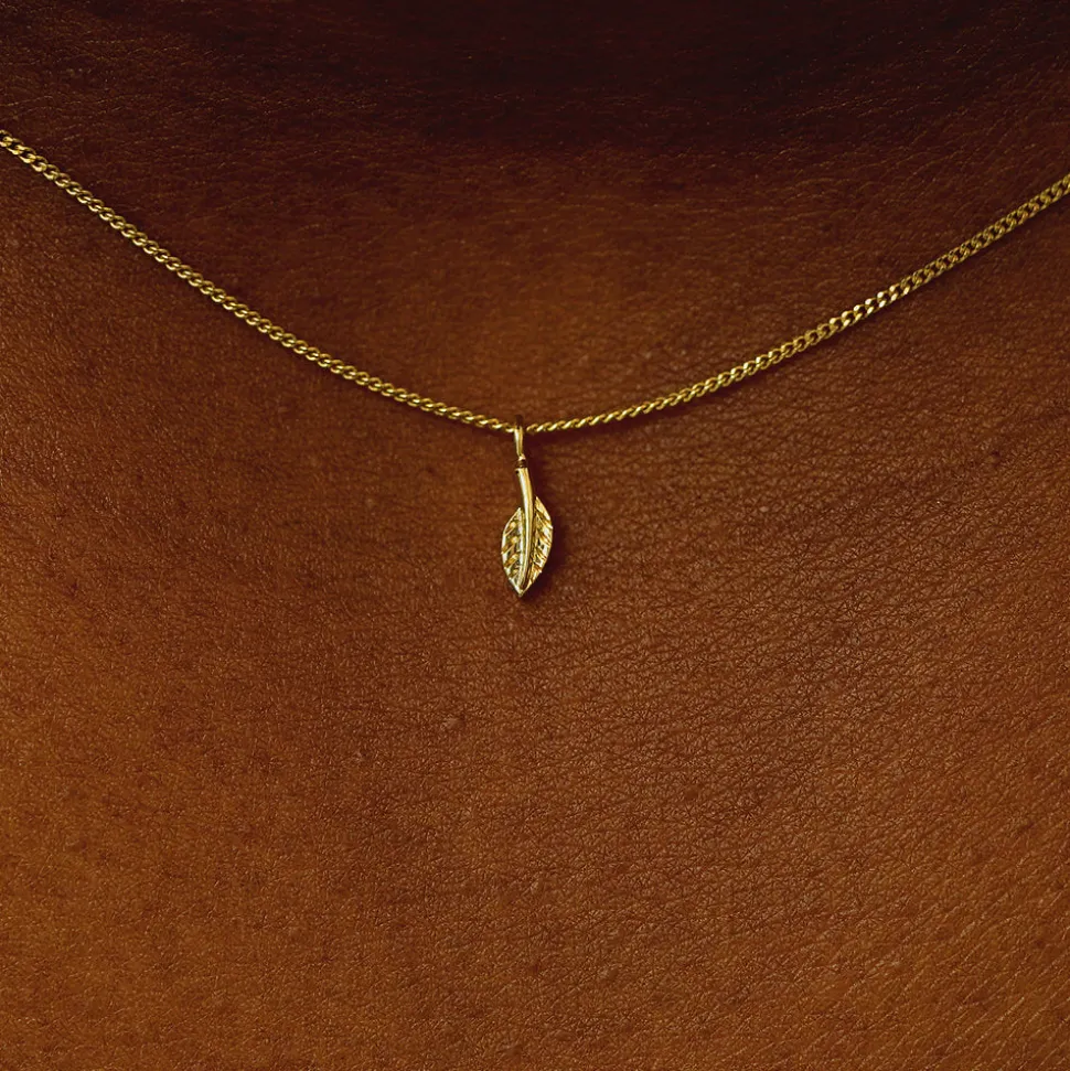Mini Leaf Necklace