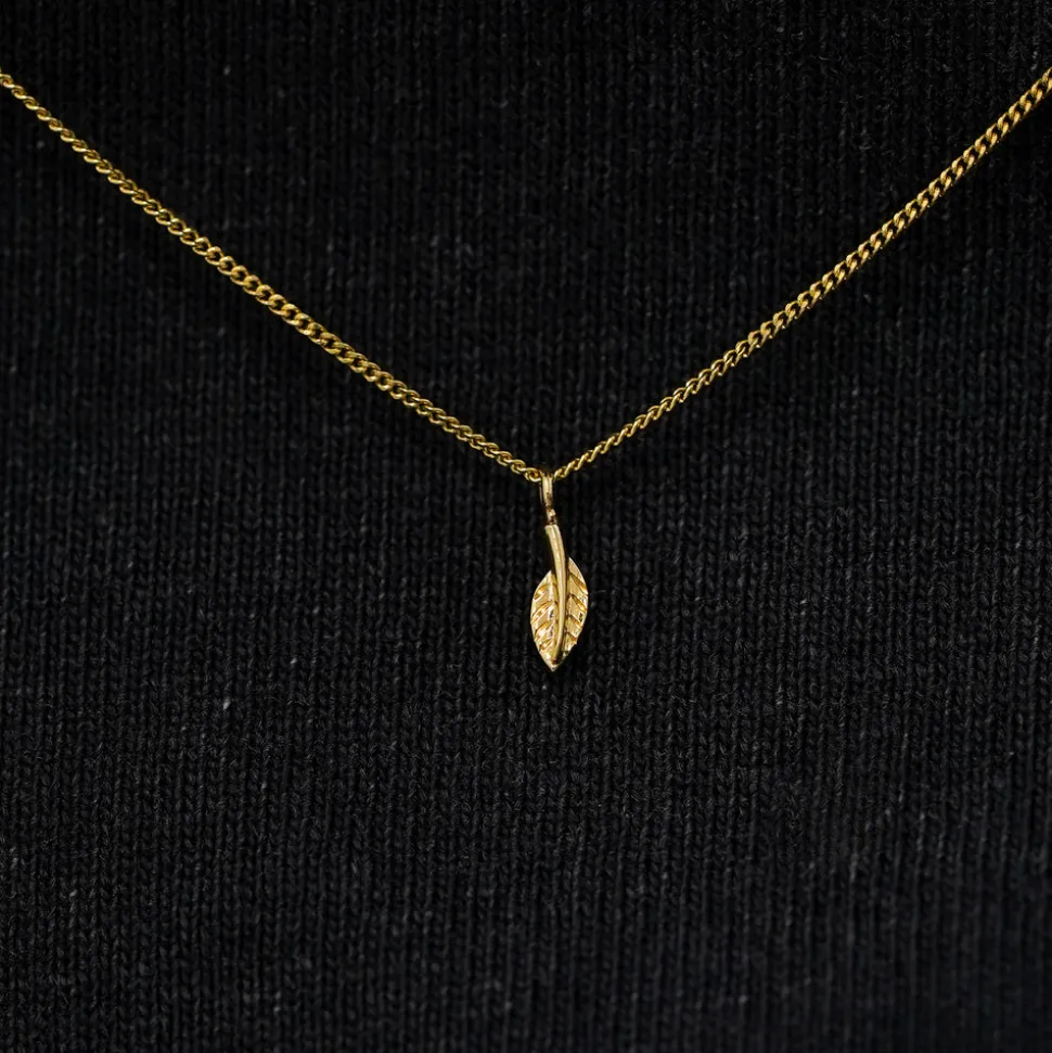 Mini Leaf Necklace